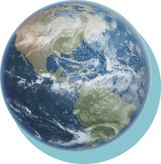 صورة للأرض.